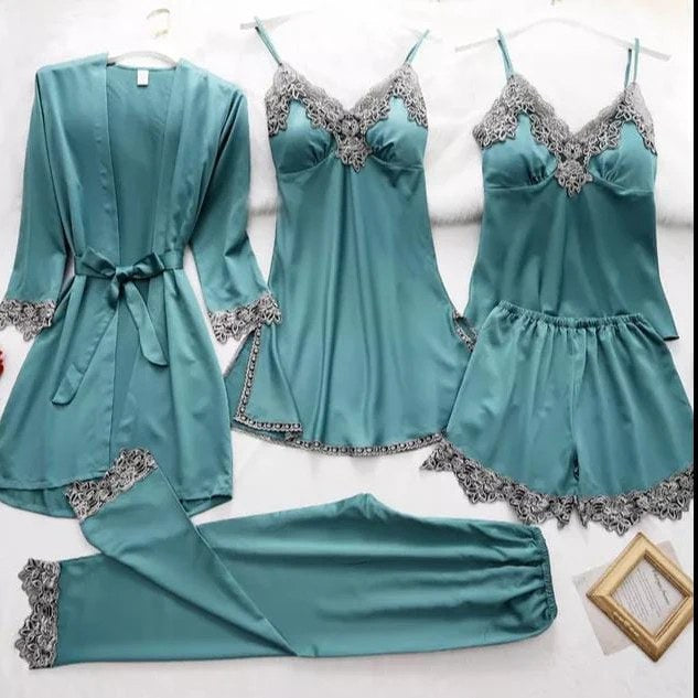 Ladies Pajamas (5pcs set)