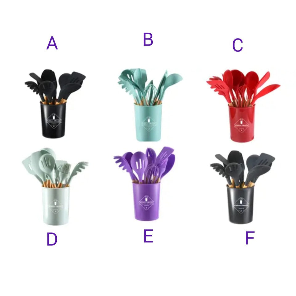 Silicone Tableware (12pcs)