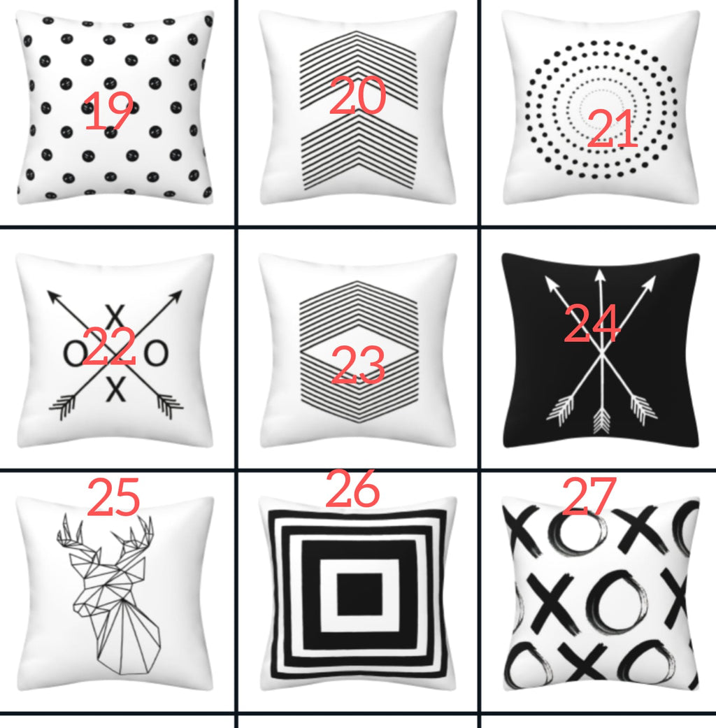 Nordic pillow case