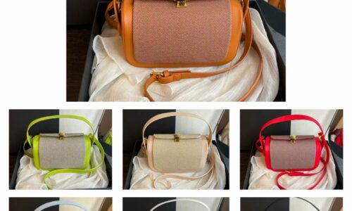 Box shaped sling bag