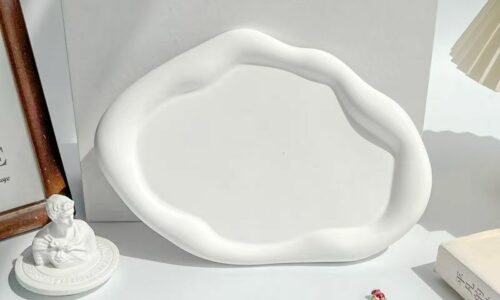 Cloud decorative tray