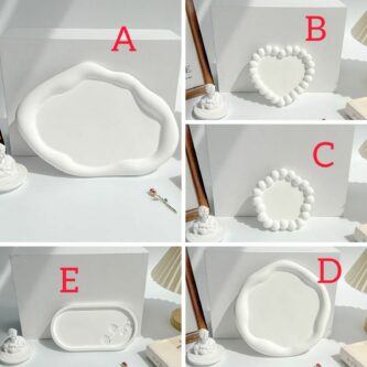 Cloud decorative tray