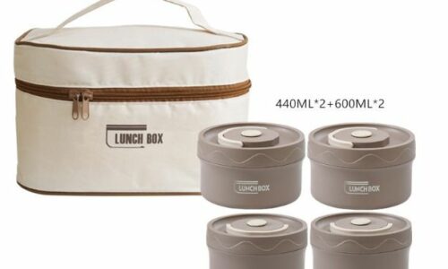 5pc insulated lunch box set