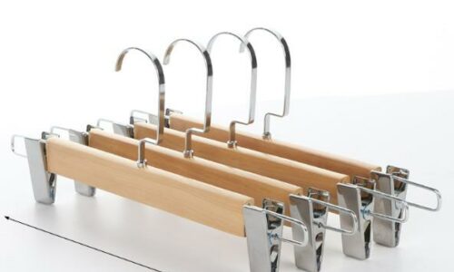 Wooden clip hangers