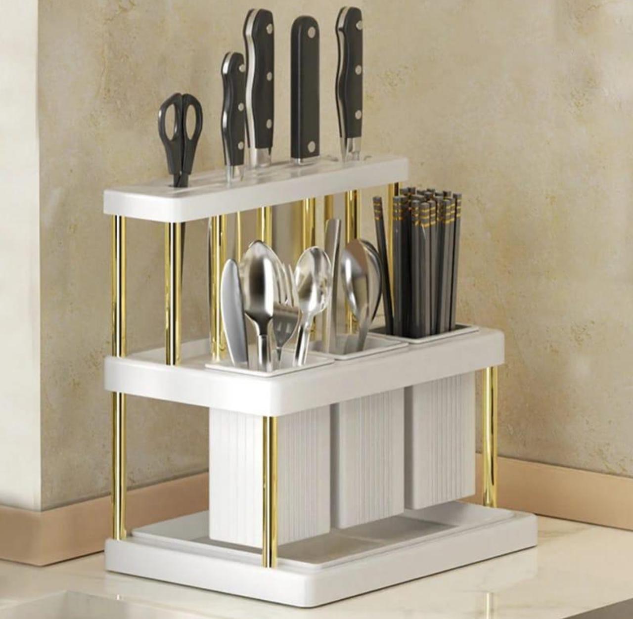 kitchen cutlery holder