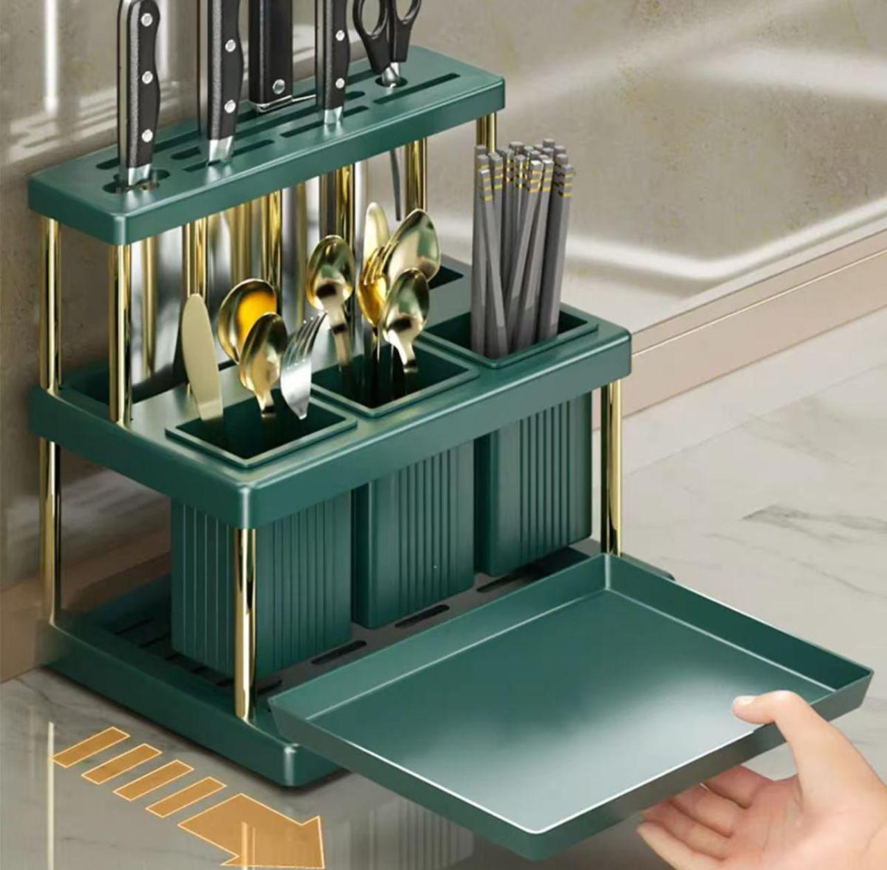 kitchen cutlery holder