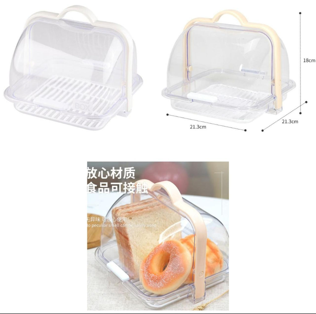 Acrylic bread box