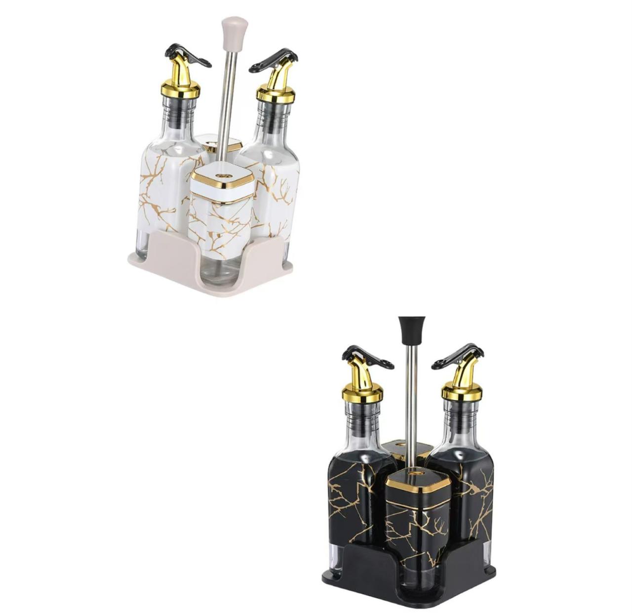 5pc Marble seasoning set