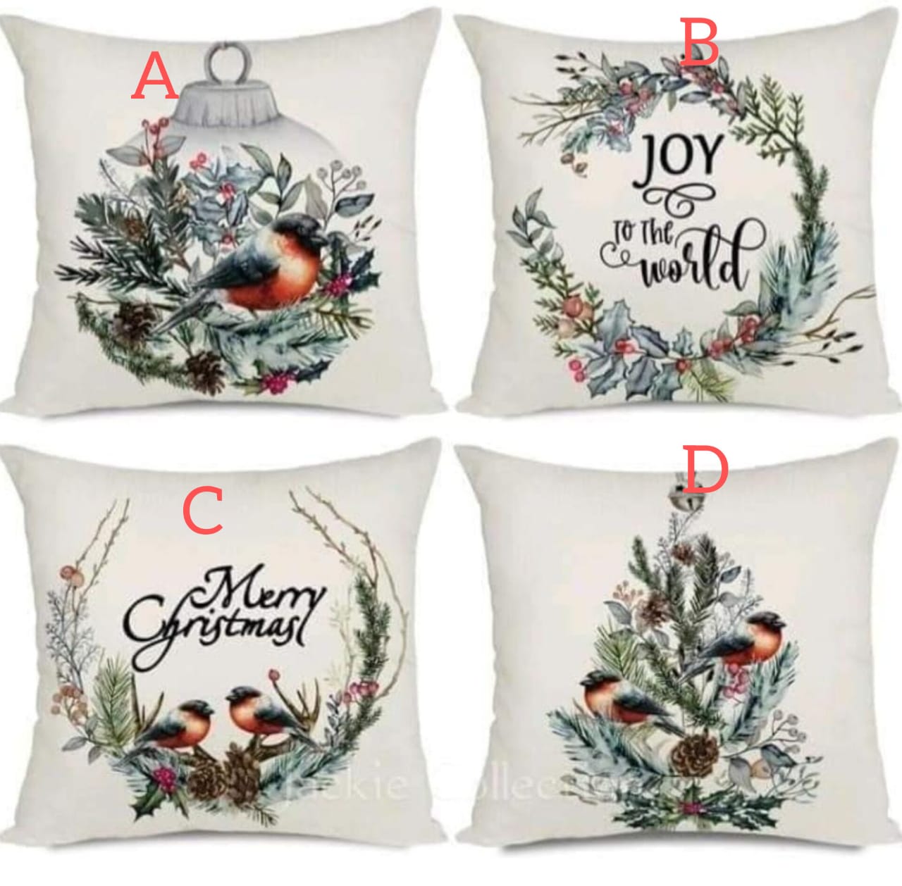 Christmas themed Pillow Case