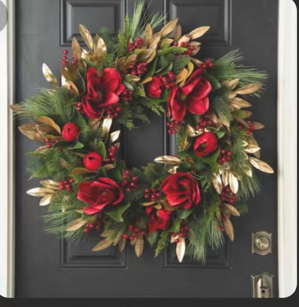 Antique Christmas wreath