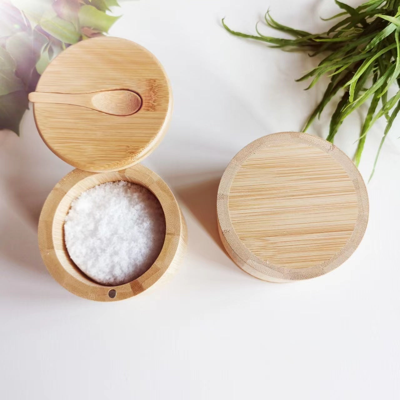 Bamboo Salt Cellar