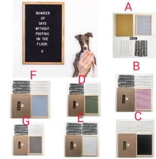 Letter Boards Wall Art