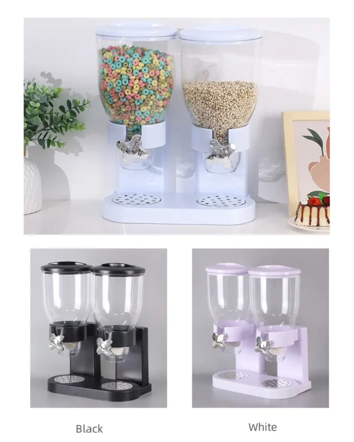 Dual Cereal Dispenser