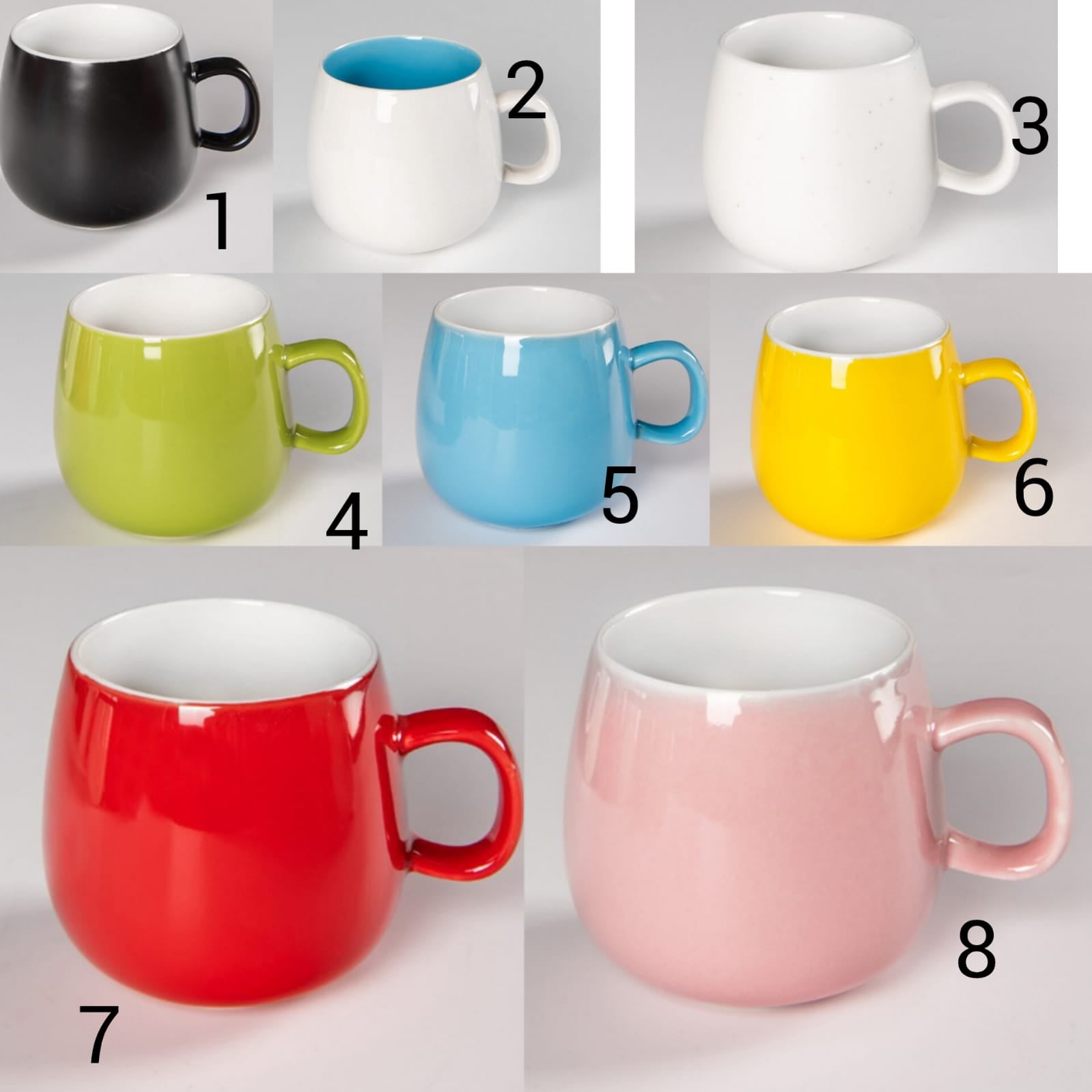 Thick Ceramic Mugs