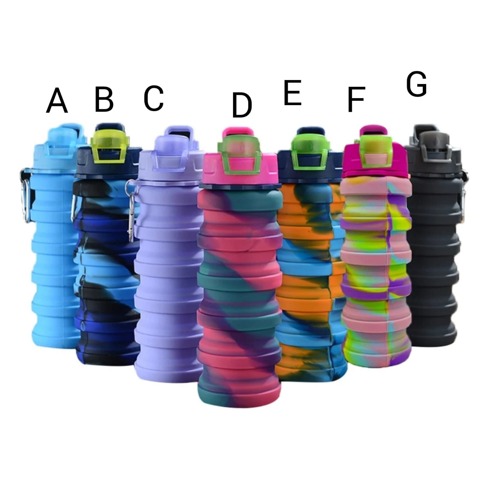 Silicone Collapsible Water Bottle